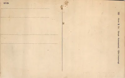 Coln a Rh. — Volksgarten - Kahnstation — Heuss & Co. Graph Kunstanstalt, Cöln-Lindenthal — 뒷면
