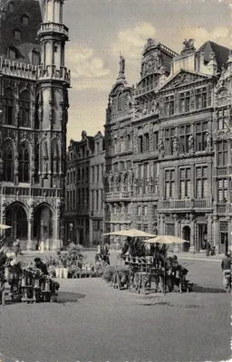 Bruxelles — Un coin de la Grand'Place — éditeur imprimeur non visible