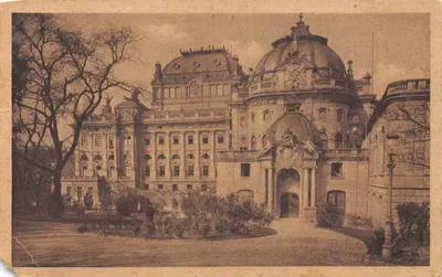 Wiesbaden — Staatstheater mit Foyer — van den Boogaart's Kunststalt, Wiesbaden, No. 2008