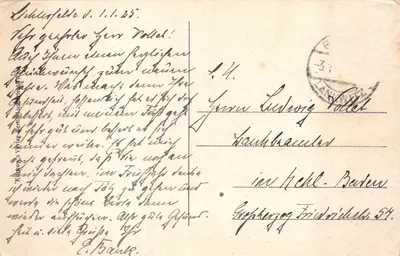 Berlin-Lichterfelde — Anlagen am Teltow-Kanal — éditeur : Tietz's Verlag, Berlin — 뒷면