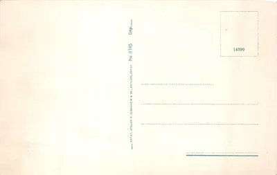 Torino — Castello Medioevale — éditeur Atelier H. Suggenheim & Cie, Zörich, n° 14390 — Verso