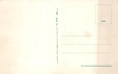 Torino — Corso Vittorio Emanuele colla Stazione Ferroviaria — Atelier H. Gubenheim & Co. Éditeur Zurich — 뒷면