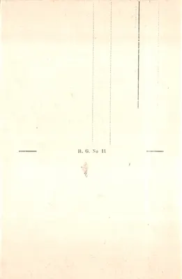 Vallée de la Wormsa — paysage montagneux avec chalets en pierre et sommet enneigé — éditeur H.G. No 11 — Verso