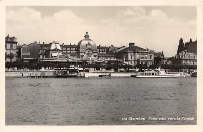 Genève — Panorama vers le Kursaal — éditeur Levy et Neudien Reunis Imp. Paris