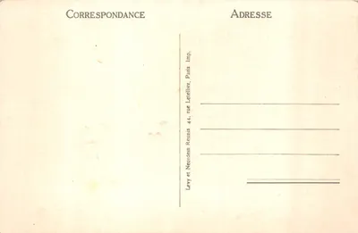 Genève — Panorama vers le Kursaal — éditeur Levy et Neudien Reunis Imp. Paris — 뒷면