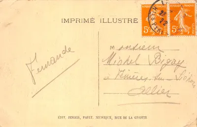 Lourdes — La Basilique et la montagne du Calvaire — Éditeur IMPRIMÉ ILLUSTRÉ — 뒷면