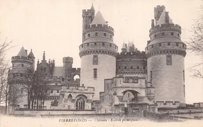 PierreFonds — Château — Entrée principale — éditeur impr. sur la carte