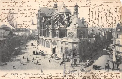 Paris — L'Église Saint-Eustache — éditeur LL, n° 738