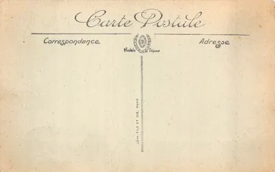 Laghet — Kaplica klasztoru — wydawca Lévy Fils et Cie, Paryż — Rewers