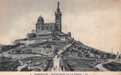Marseille - Notre-Dame de la Garde - éditeur LL