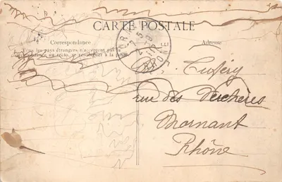 Palais de Fontainebleau — Étang aux Carpes et cour des Fontaines — Éditeur impr. sur la carte n°178 — 背面