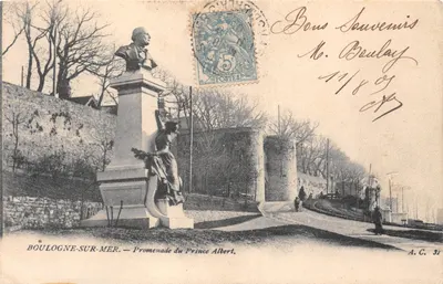 Boulogne-sur-Mer — Promenade du Prince Albert — éditeur A.C. 31