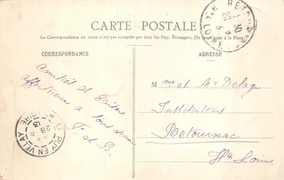 Annecy — La Préfecture — éditeur A. Gardet Annecy, n° 62 — 뒷면