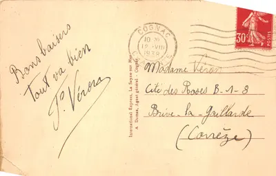 COGNAC — 全景 — 国際エクスプレス出版、No.10 — 裏面