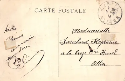 Les Rochers du Sancy — Mont-Dore — Éditeur : L'Auvergne Pittoresque, n° 764 — Verso