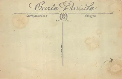 Panorama de Versailles — vue panoramique du château et de ses jardins — éditeur LL — 뒷면