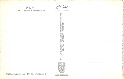 Pau — Plac Clemenceau — Lumicap — Rewers