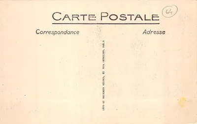 Luz — Intérieur de l'Église des Templiers — LL — Verso