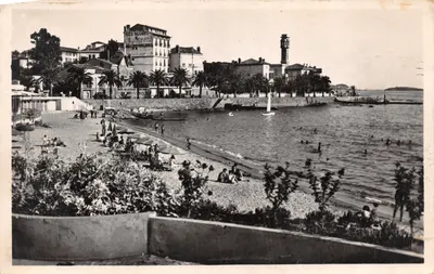 Les Alcynes — plage et hôtel — Éditions FRANK (verso)