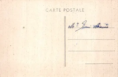 Marseille — Square de la Bourse — éditeur Coll. Simon — Verso