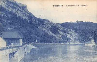 Besançon — Rochers de la Citadelle — Éditeur : Station Saline