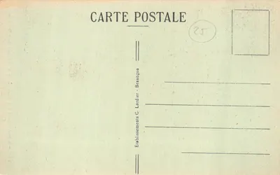Besançon-les-Bains — Fontaine des Dames — wydawca C. Lardier, nr 247 — Rewers