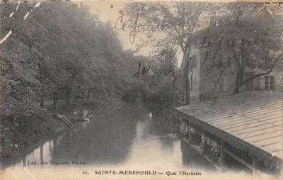 Sainte-Menehould — Quai l'Herbette — éditeur des Magasins Réunis n°22