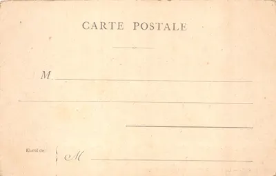 Paris — La Gare d'Orléans, Quai d'Orsay — Éditeur Édouard Goullot — 背面