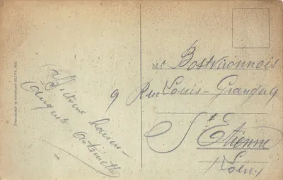 NICE — Widok z Mont Boron — Wejście do portu — Wydawnictwo Giletta n°221 — Rewers