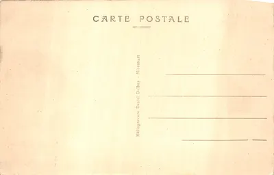 Dijon — Horloge de Jacquemart — éditeur D. D — Verso