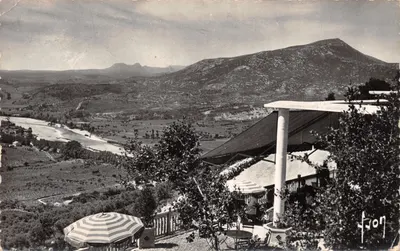 La vallée de l'Hérault, vue de la terrasse — Grotte des Demoiselles, Ganges — Éditions d'Art