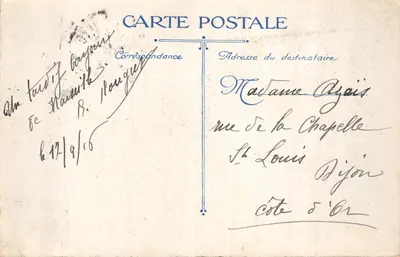 Marseille : le Palais de Lonachamps — éditeur L.V. & Cie — Verso