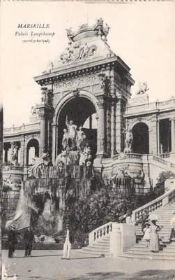 Marseille — Palais Longchamp (motif principal) — éditeur imprimeur non identifié