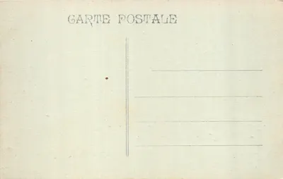 Marseille — Palais Longchamp (motif principal) — éditeur imprimeur non identifié — Verso