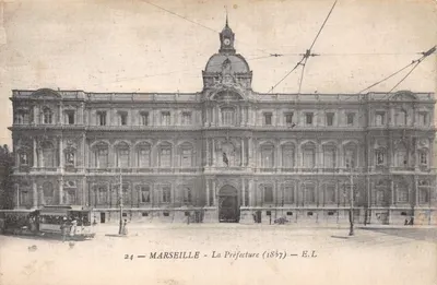 Marseille — La Préfecture (1857) — E.L