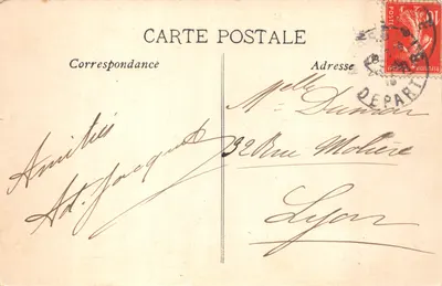 Marseille — Hôtel des Postes — MM — 뒷면