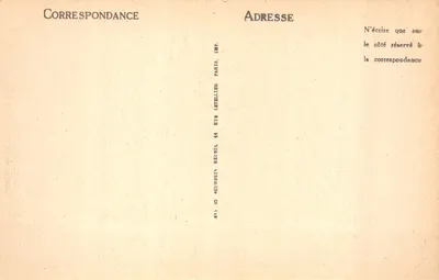 Gorges de la Bourne — Pont en Royans — LL. — Éditeur LL. — N° 571 — Verso