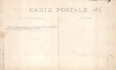 Cauterets — Théâtre de la Nature — représentation de Britannicus — 뒷면