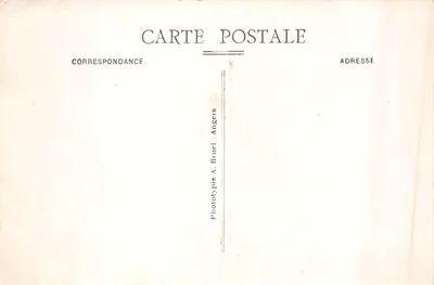 Loches (Loir-et-Cher) - Tombeau d'Agnès Sorel au Château Royal — éditeur A. B — 뒷면
