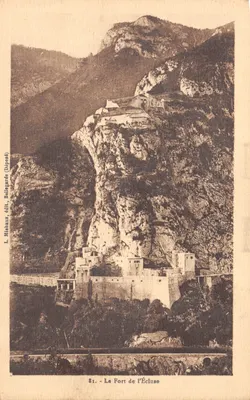 Le Fort de l'Écluse — fortification sur falaise — L. Mabaur, édit. Baillegarde (Déposé)