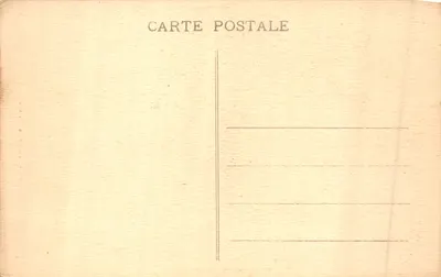 Le Fort de l'Écluse — fortification sur falaise — L. Mabaur, édit. Baillegarde (Déposé) — Verso