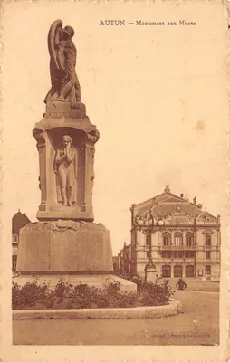 Autun — Monument aux Morts — Phot. Combier-Macon