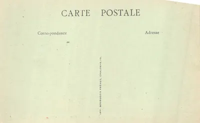 帕雷-勒-莫尼亚尔 — 访问教堂内部 — 祭坛、圣物盒及修道院铁栅栏 — Bourgeois Frères 出版，沙隆-苏-索恩 — 背面