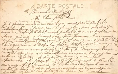 Le Havre — Vue générale du Bassin du Commerce — C.V. 5 — 뒷면
