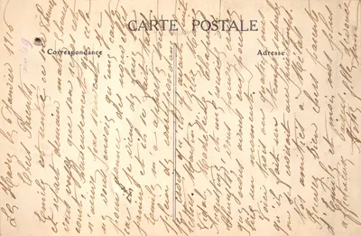 Le Havre — El Gran Muelle — C.V. 11, editor impresor no identificado — Reverso