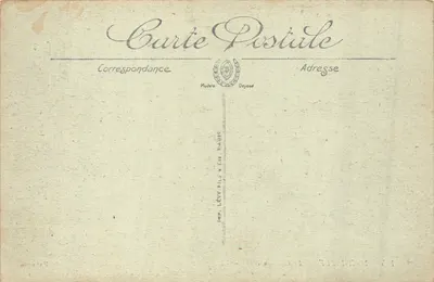 Marseille — Le Château d'If — éditeur SELECTA, n° 195 — Verso