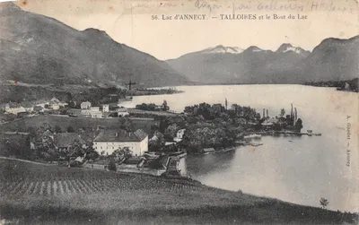Lac d'Annecy — Talloires et le Bout du Lac — A. Gardet — Annecy
