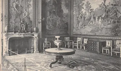 Fontainebleau — Le Salon des Tapisseries — C. L. C. n°14