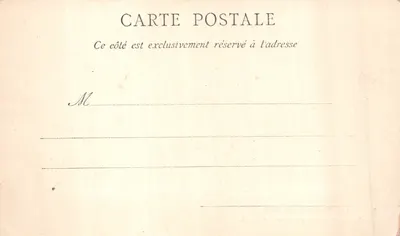 Fontainebleau — Le Salon des Tapisseries — C. L. C. n°14 — Verso