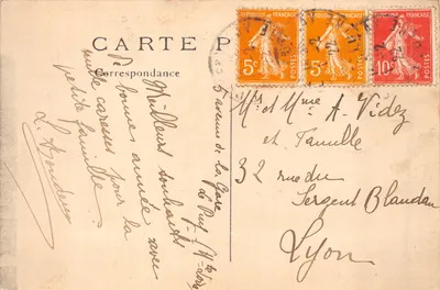 Le PUY-en-VELAY — Le Clocher de la Cathédrale — L'Érondelle, Paris, n°486 — 뒷면